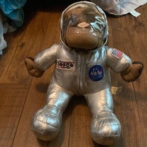 Kennedy Space Center Stuffed Monkey Astronaut NWT